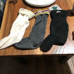 Hunter boot socks